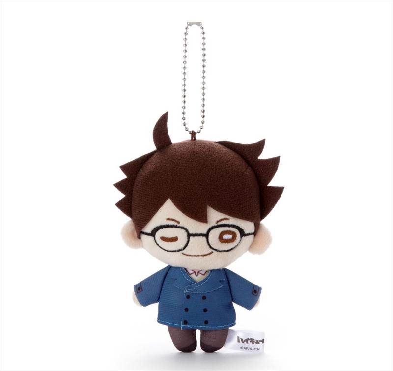ハイキュー!!_にとたん 冬の私服ボールチェーン付ぬいぐるみ 及川