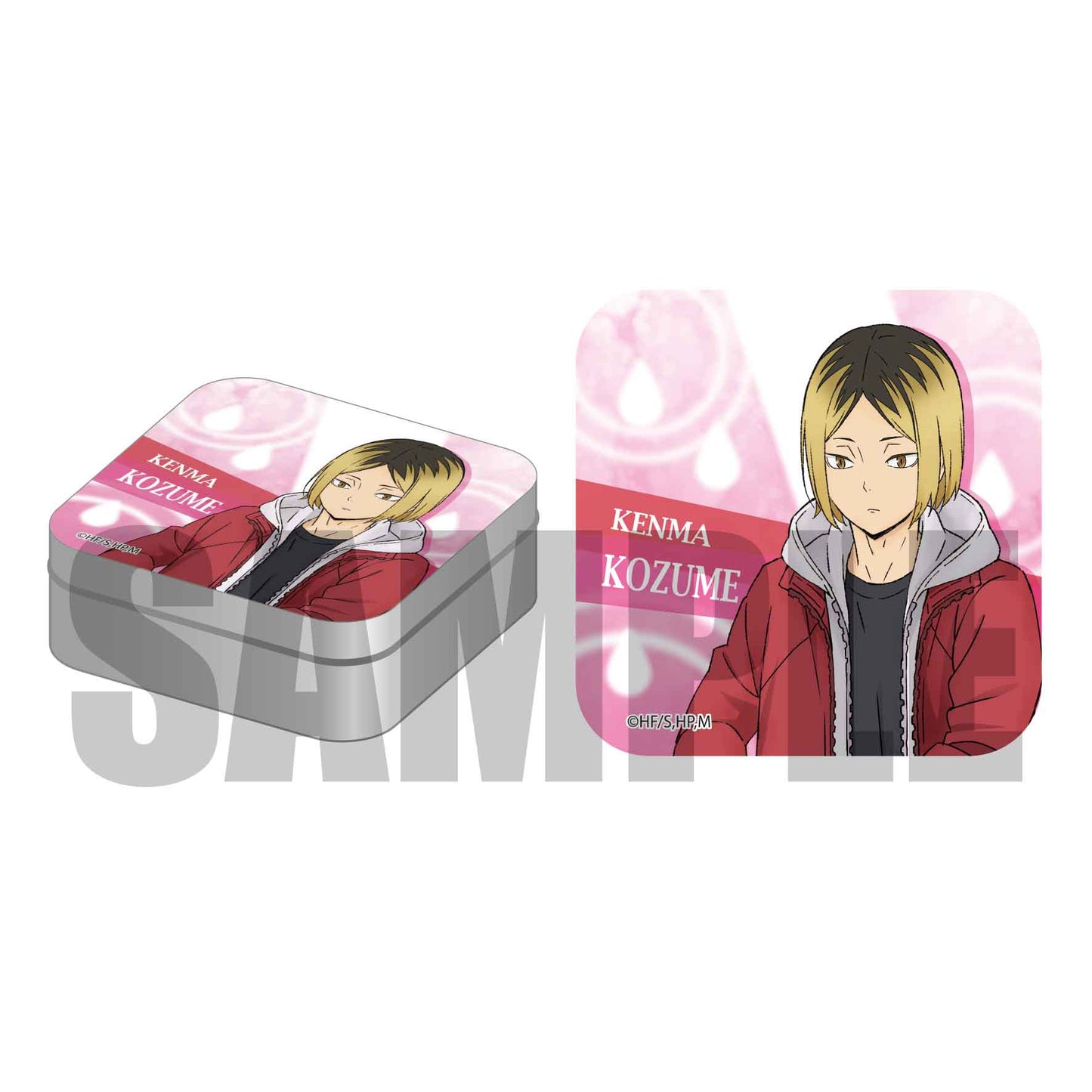 ハイキュー!! TO THE TOP_ミニブリキケース /孤爪 研磨 (rain ver.)