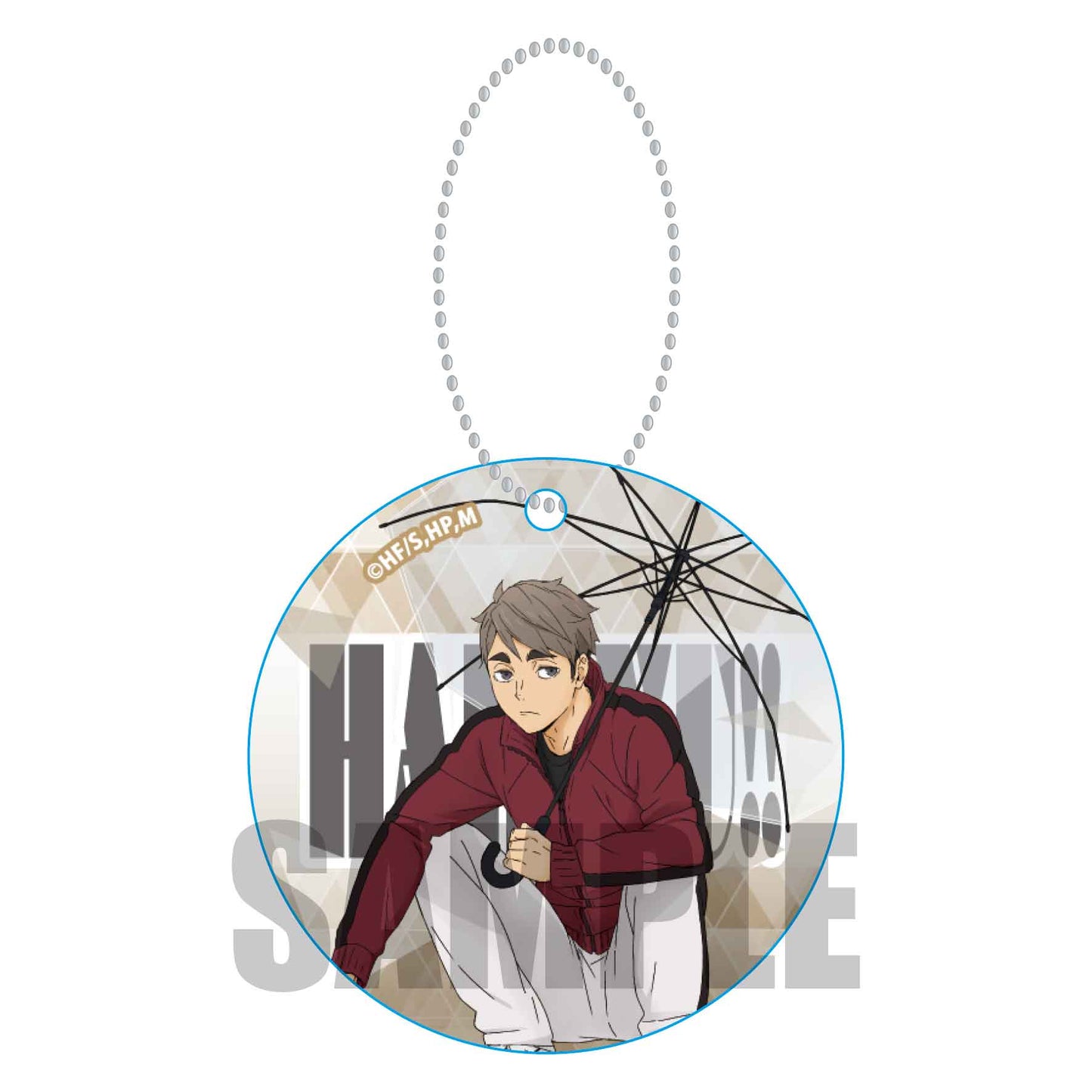 ハイキュー!! TO THE TOP_やわらかクリップバッジ /宮 治 (rain ver.)