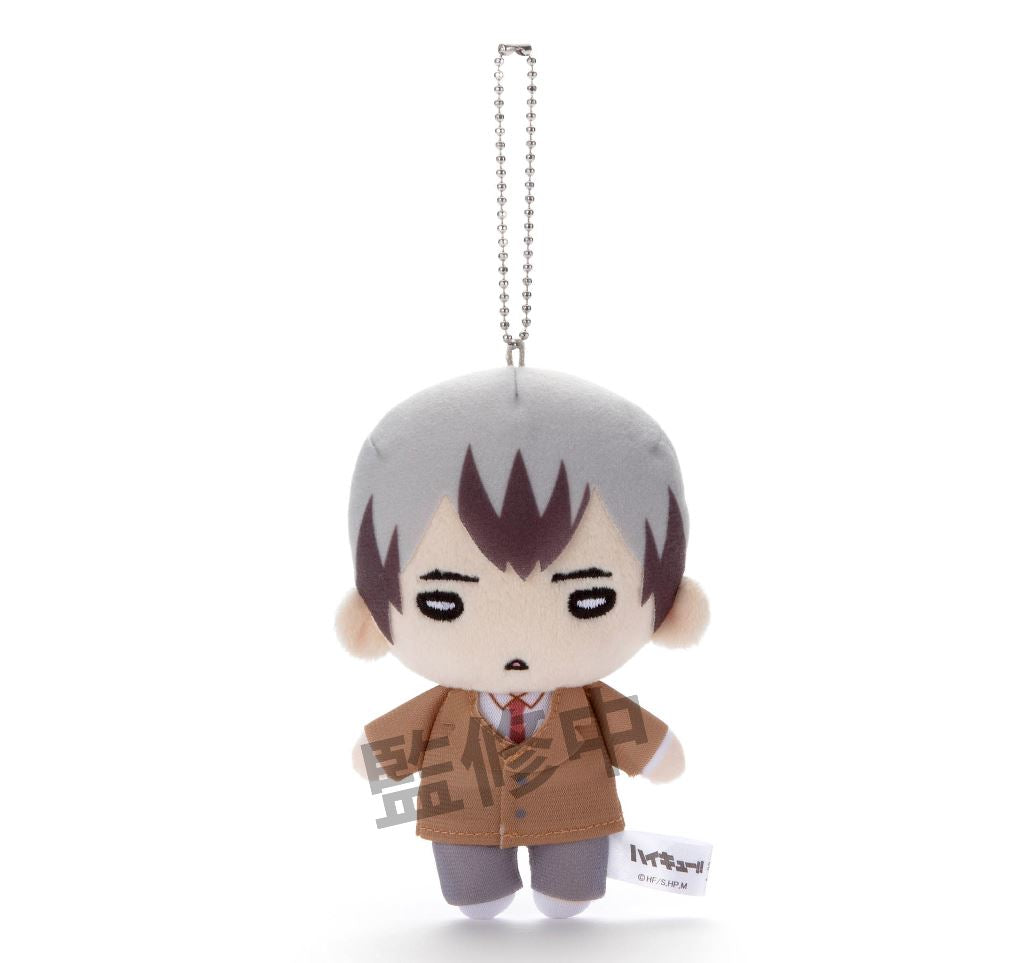 ハイキュー!!_にとたん 稲荷崎高校制服 ボールチェーン付ぬいぐるみ北