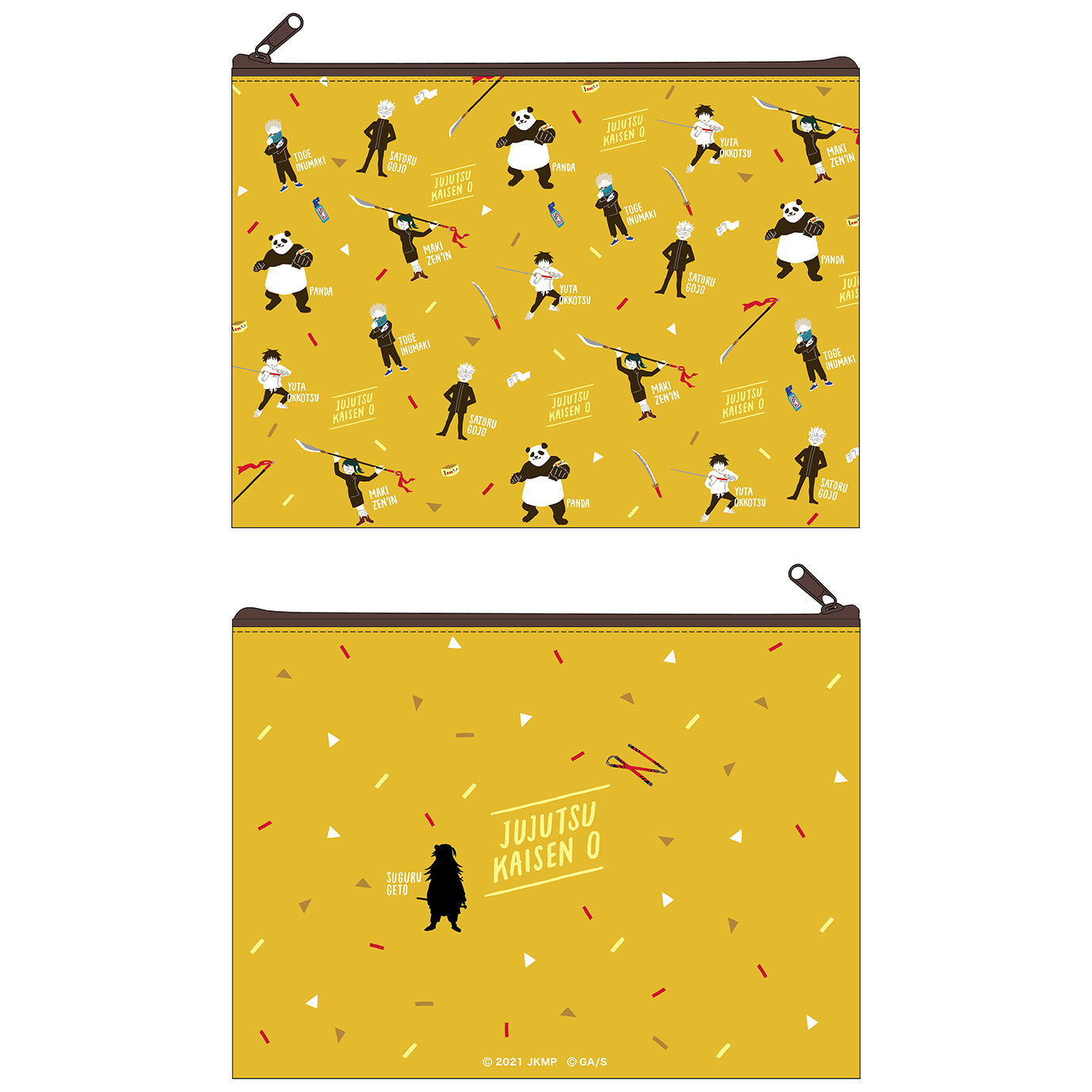 劇場版 呪術廻戦 0_フラットポーチ/ゆるパレット A