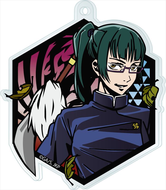 呪術廻戦_切り絵シリーズ アクリルキーホルダー 禪院真希