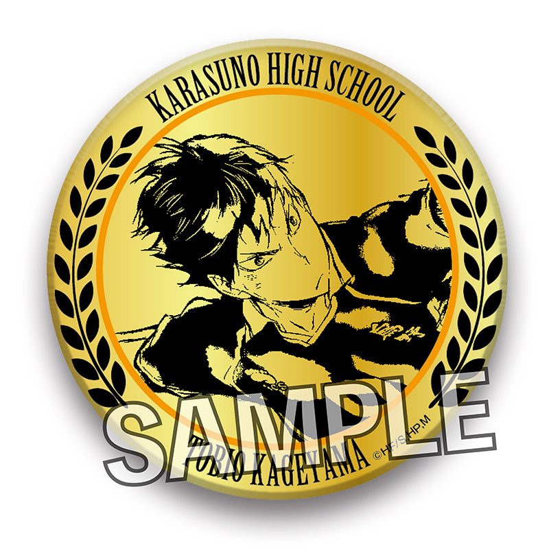 ハイキュー!!_激闘!!金メダル風缶バッジ 影山飛雄
