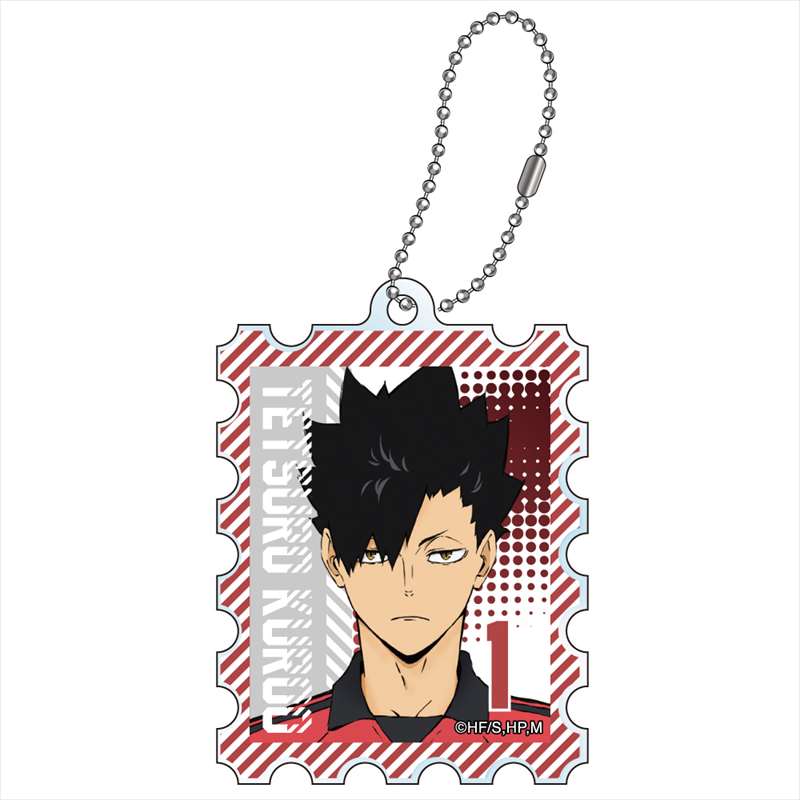ハイキュー!! TO THE TOP_切手型チャーム 黒尾 鉄朗