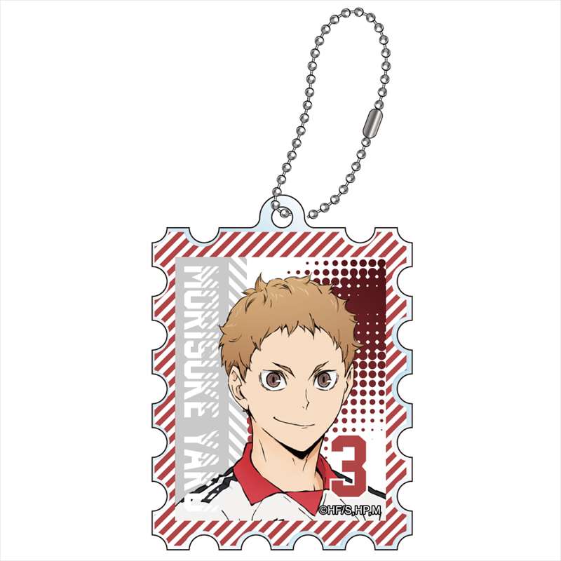 ハイキュー!! TO THE TOP_切手型チャーム 夜久 衛輔