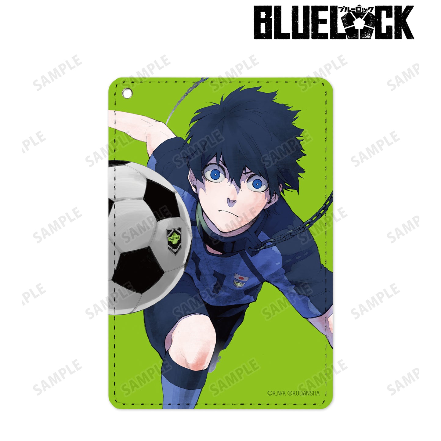 ブルーロック_潔 世一 1ポケットパスケース