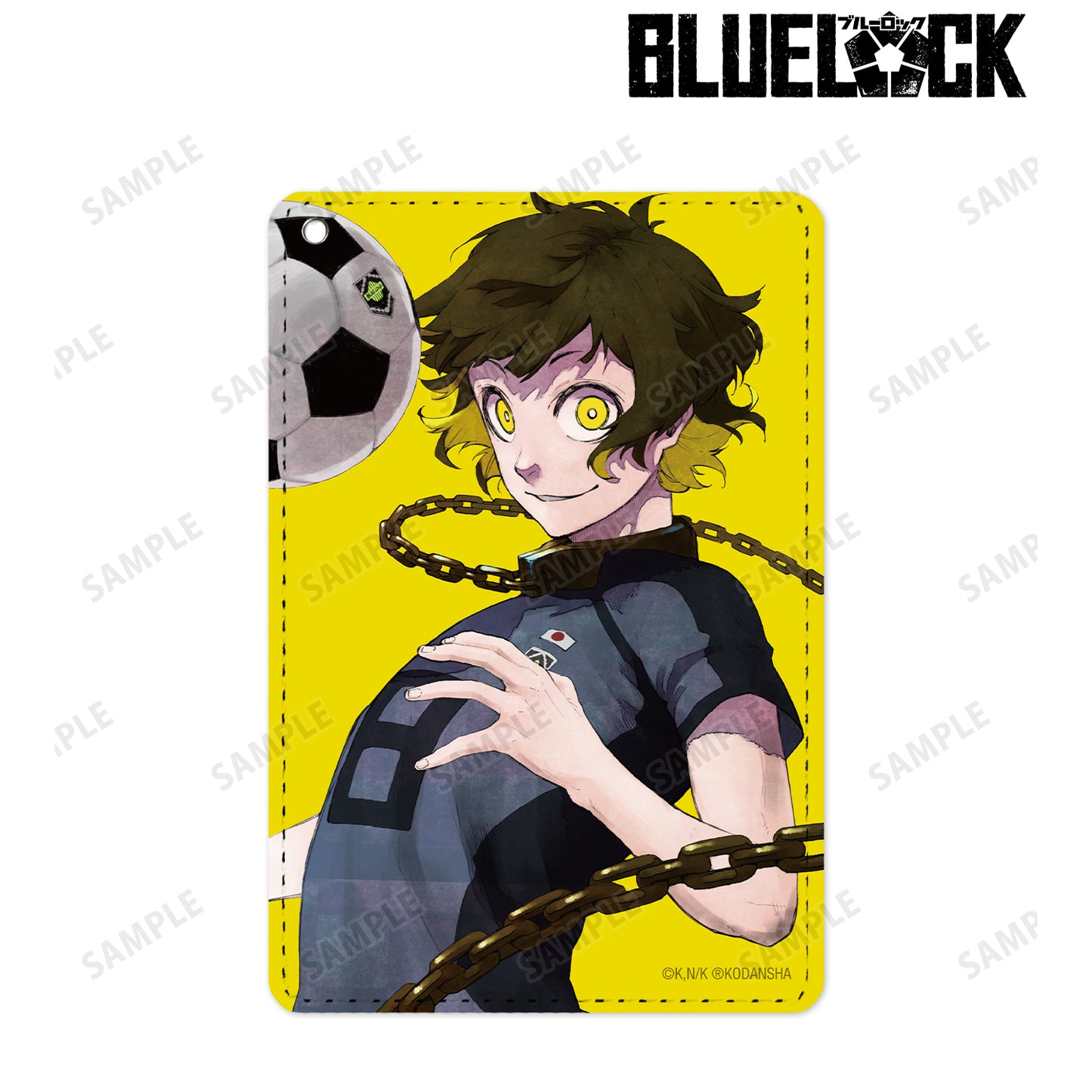 ブルーロック_蜂楽 廻 1ポケットパスケース