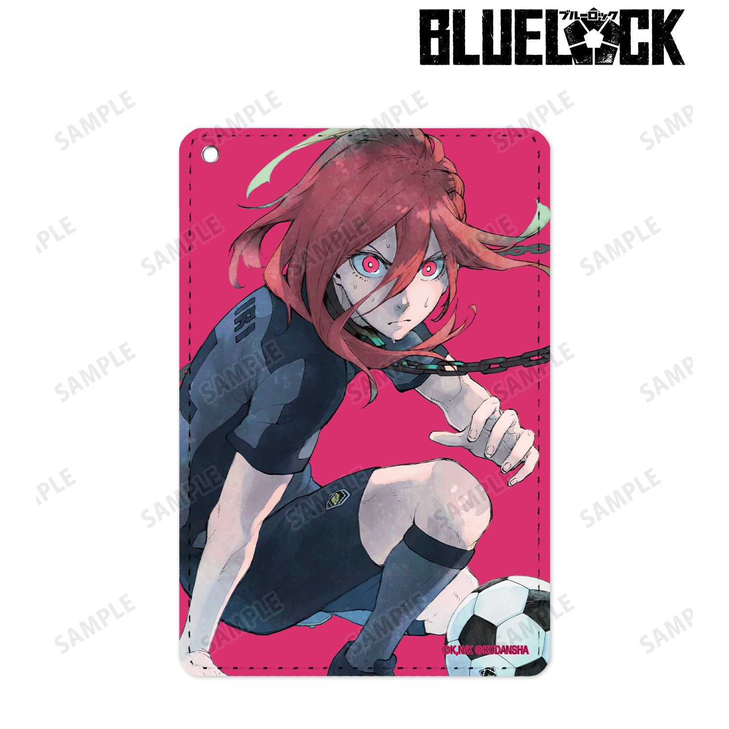 ブルーロック_千切 豹馬 1ポケットパスケース