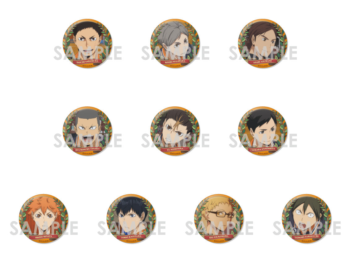 ハイキュー!!_トレーディング缶バッジ-烏野セレクション- 1BOX