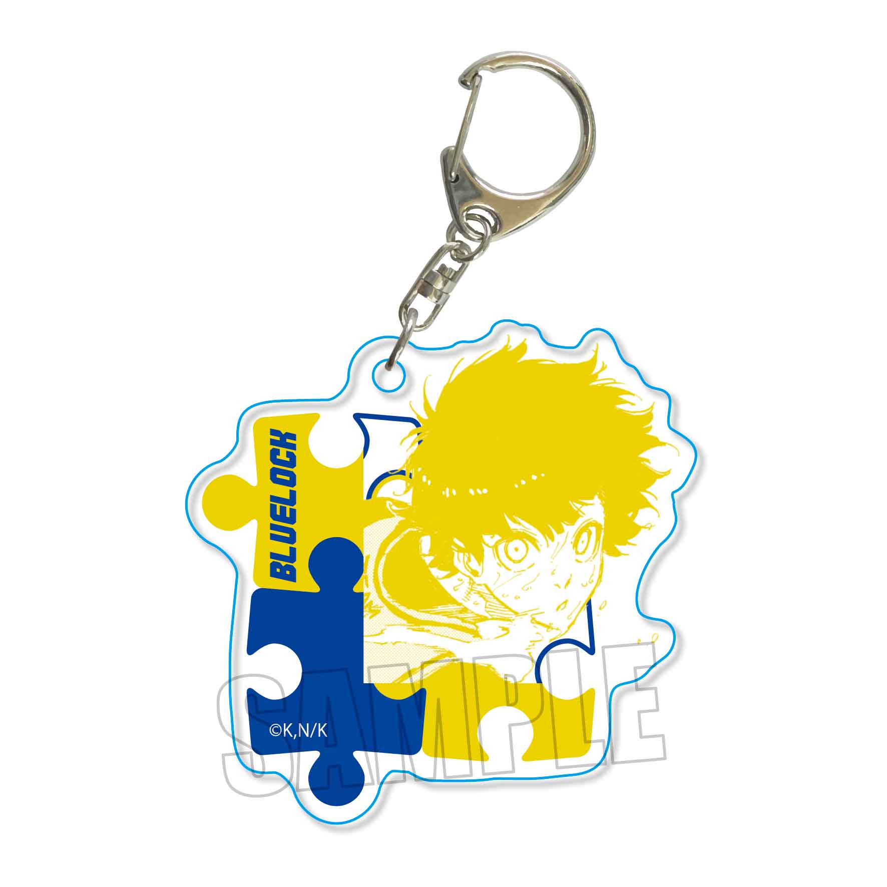 ブルーロック_トレーディングピースキーホルダー  1BOX