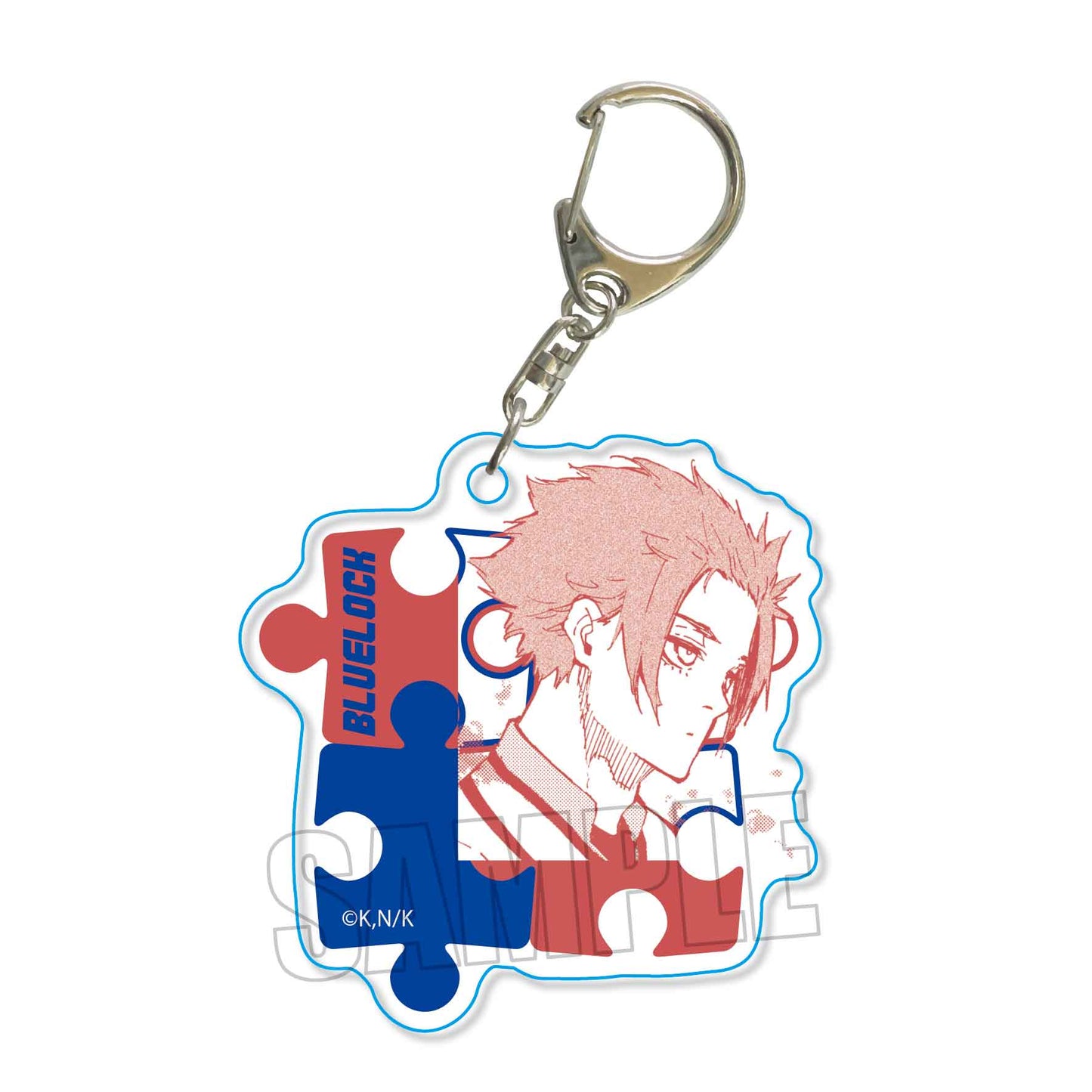 ブルーロック_トレーディングピースキーホルダー  1BOX