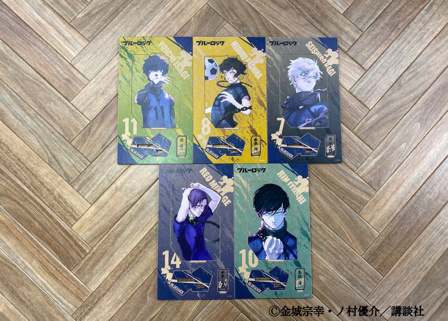 ブルーロック 木製ポップスタンド(御影玲王)