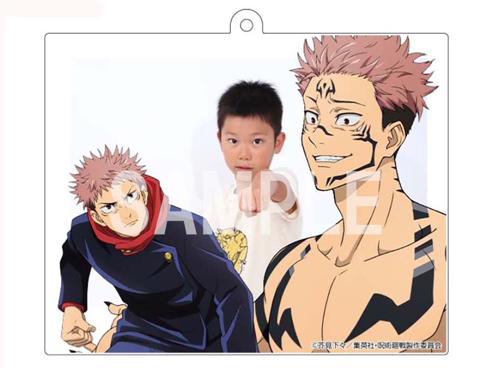 呪術廻戦_Newtype アクリルスタンドディスプレイ 虎杖 悠仁&真人