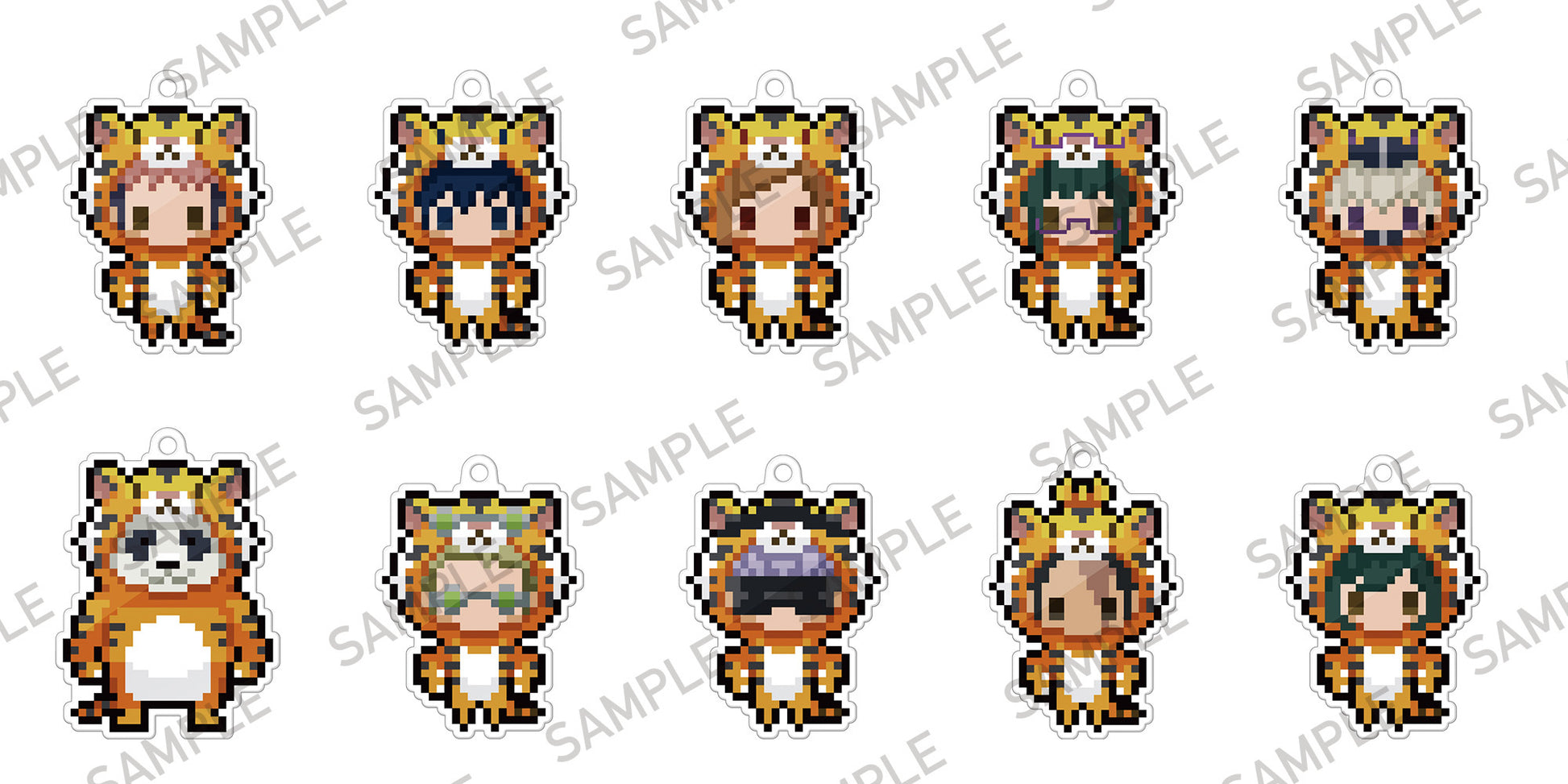 呪術廻戦_ぷちびっとストラップコレクション 寅年ver. 1BOX