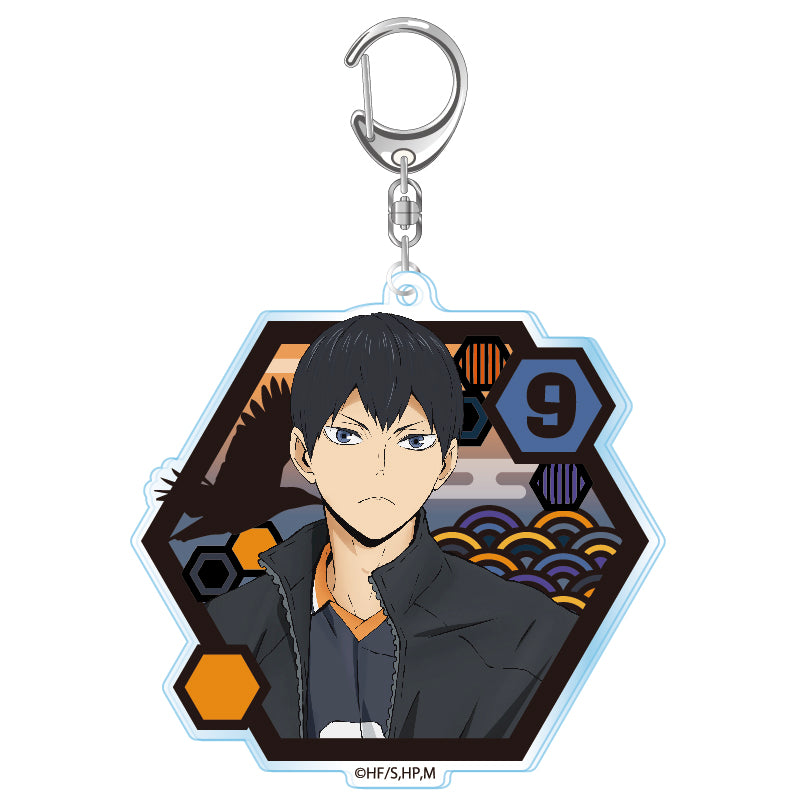 ハイキュー!!_切り絵シリーズ アクリルキーホルダーVol.2 影山 飛雄