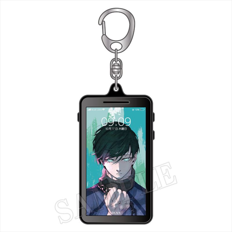 ブルーロック_スマホ型キーホルダー(糸師 凛)