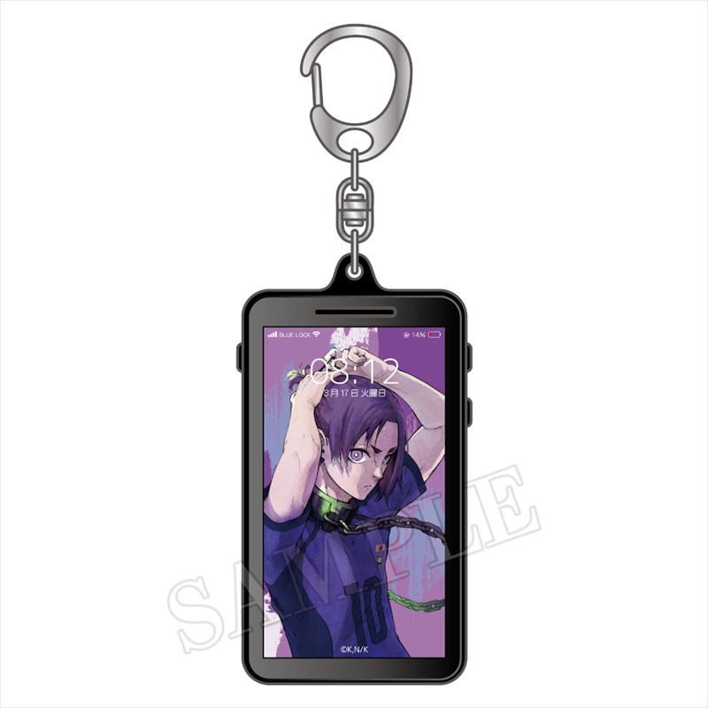 ブルーロック_スマホ型キーホルダー(御影 玲王)