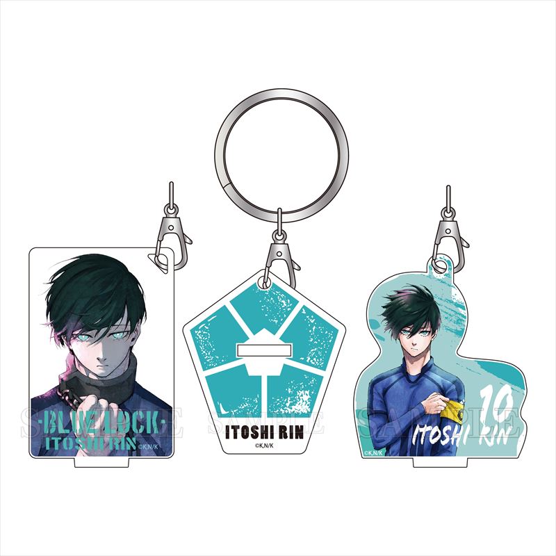 ブルーロック_3チャームキーホルダー(糸師 凛)