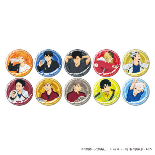 ハイキュー!!_缶バッジ05/リラックスver. ブラインド(全10種) (描き下ろし)