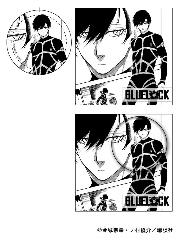 ブルーロック_台紙付き缶バッジ 凛