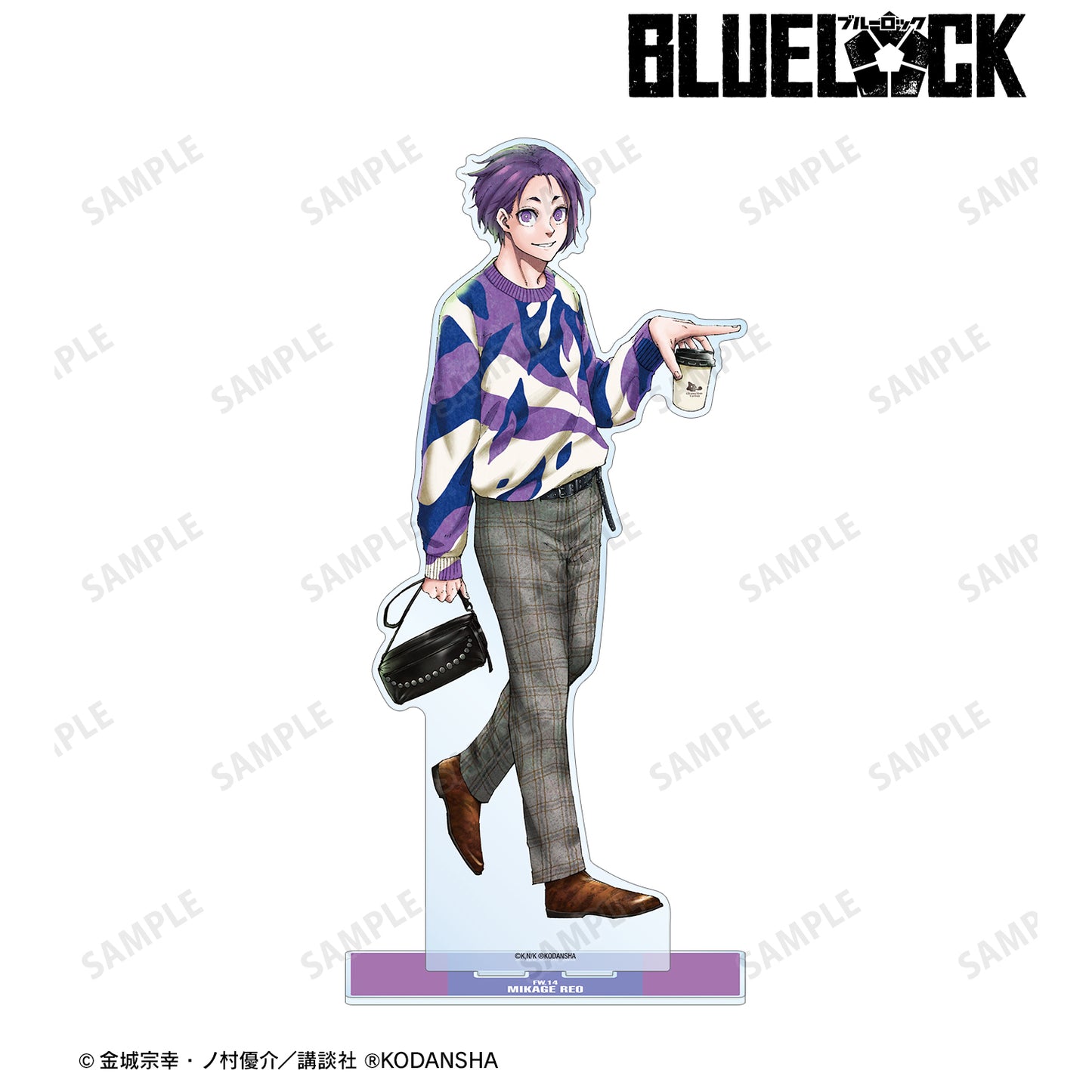 ブルーロック_御影 玲王 私服ver. 特大アクリルスタンド