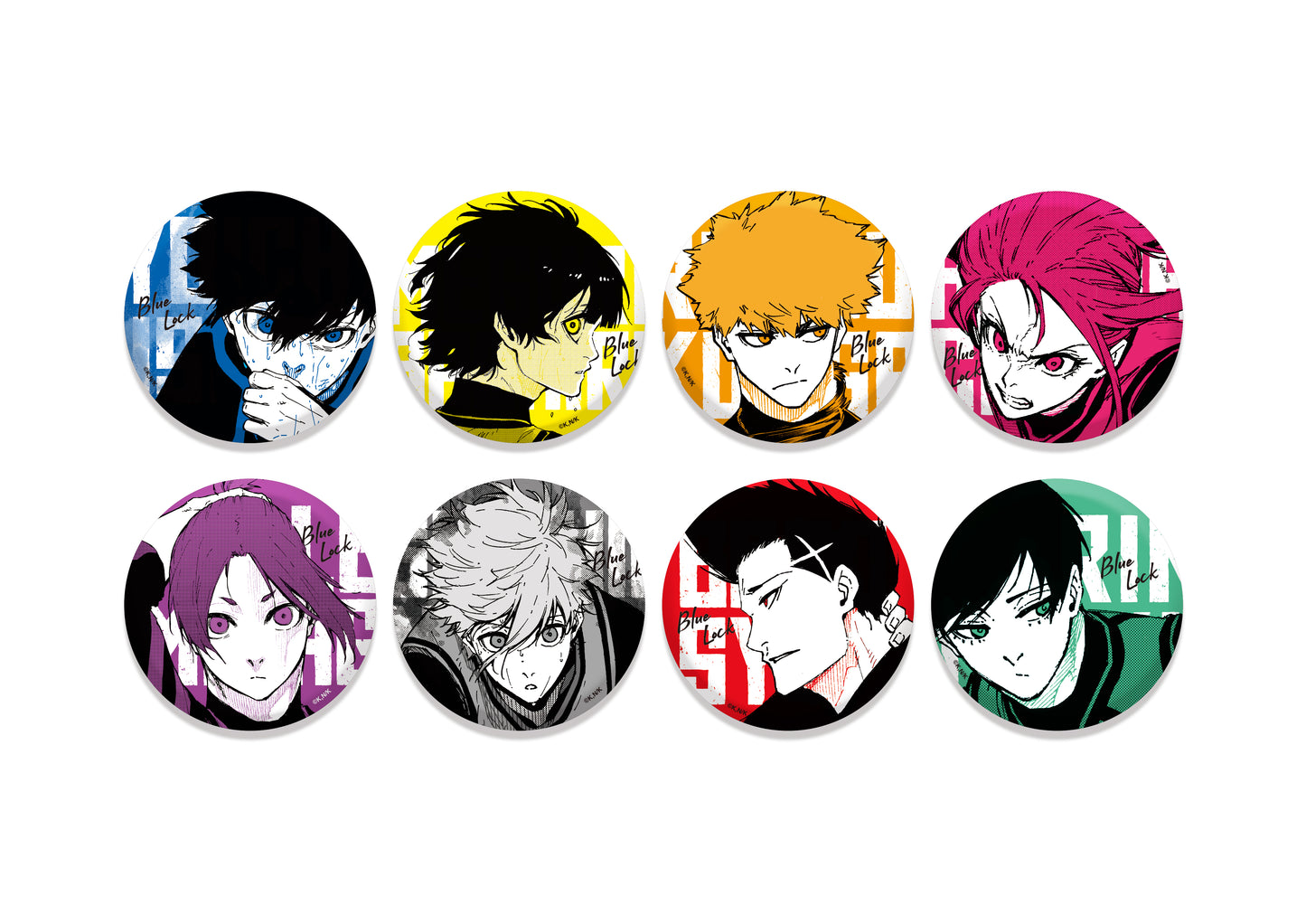 ブルーロック_シークレットメタル缶バッチ 1pcs