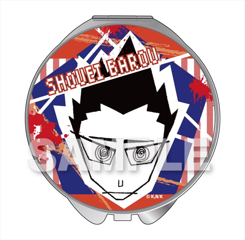 ブルーロック_コンパクトミラー 馬狼 照英