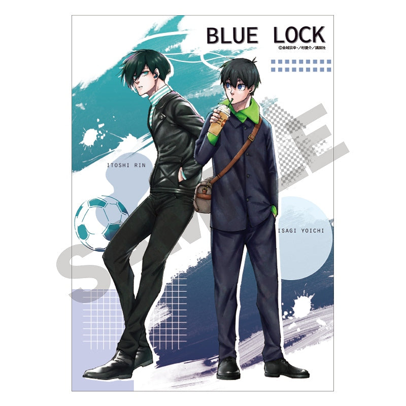 ブルーロックキャンバスアート/シンプル