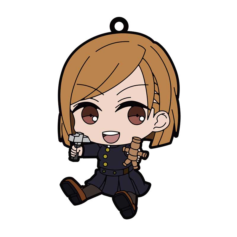 呪術廻戦 ぺたん娘トレーディングラバーストラップ 1pcs