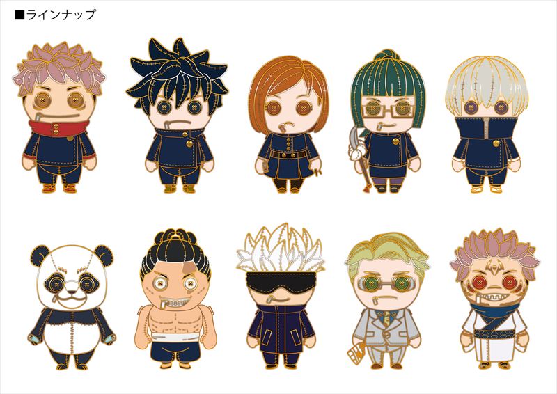 呪術廻戦_キューティ1 トレーディング ピンバッヂ 1pcs