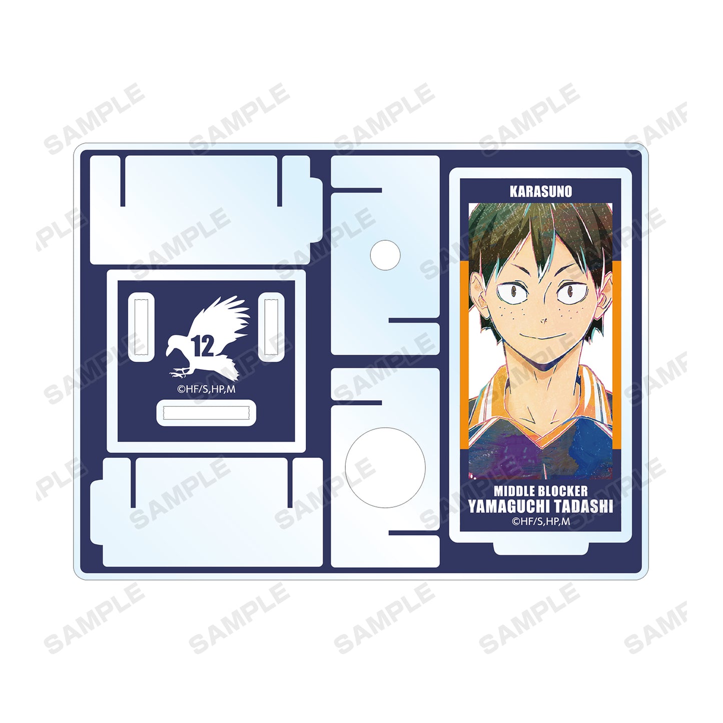 ハイキュー!! TO THE TOP_山口忠 Ani-Art 第4弾 アクリルペンスタンド