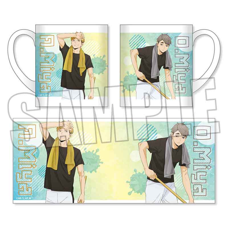 マグカップ ハイキュー!!/宮 侑&宮 治 プール掃除ver.