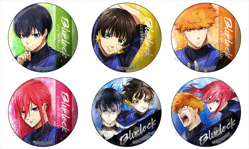 ブルーロック_ウェットカラーシリーズ 缶バッジ 1pcs