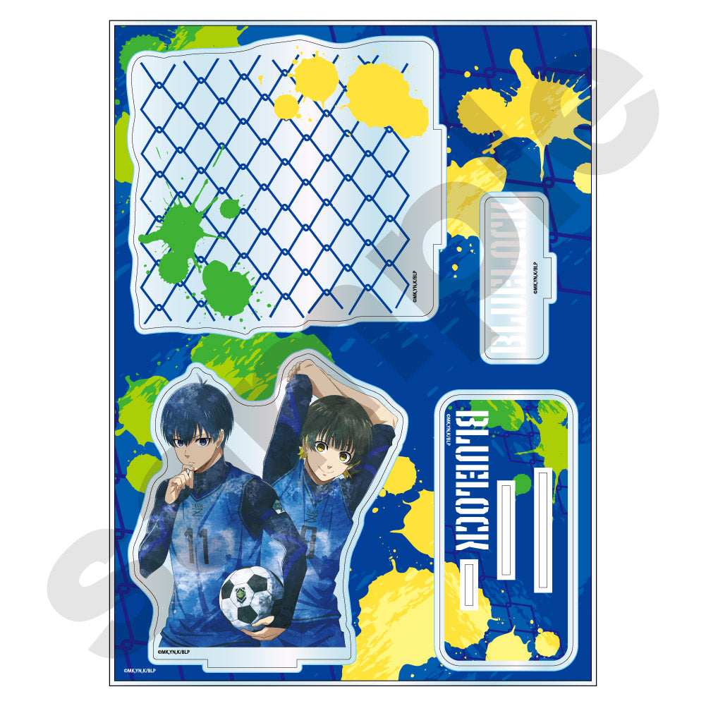 ブルーロック_グランジアート アクリルジオラマ 潔&蜂楽