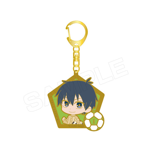 ブルーロック_すときゃら メタルキーホルダー【A:潔世一】