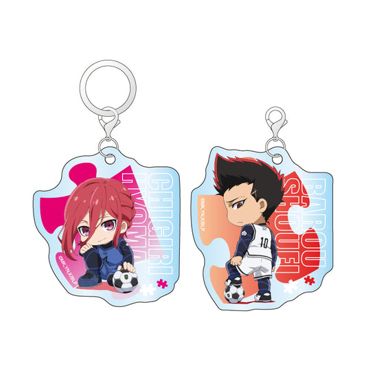 ブルーロック_アクリルマーカーチャームセット(千切&馬狼)