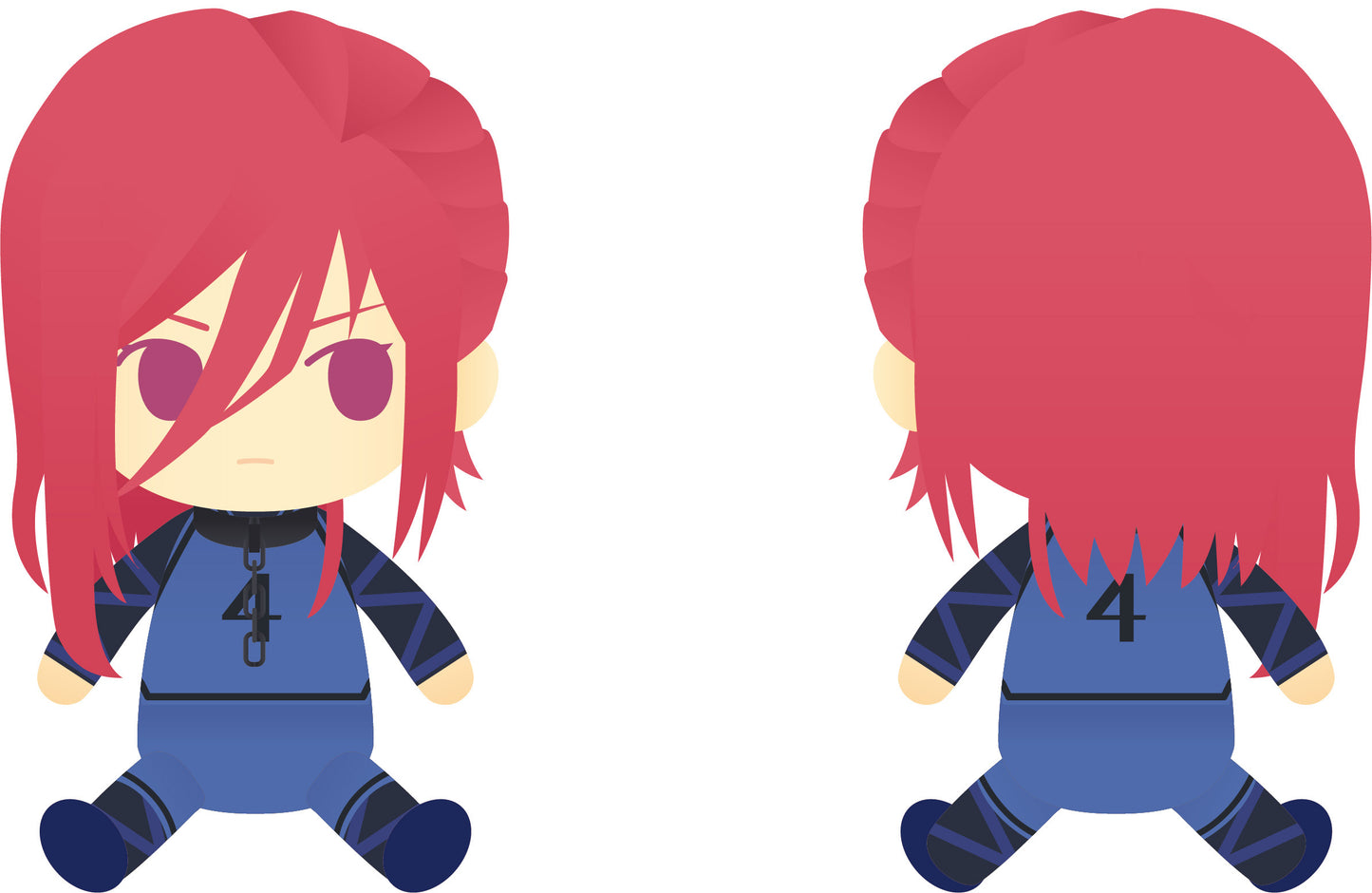 ブルーロック_きみとふれんずミニ(ぬいぐるみキーホルダー)/千切豹馬【再販】