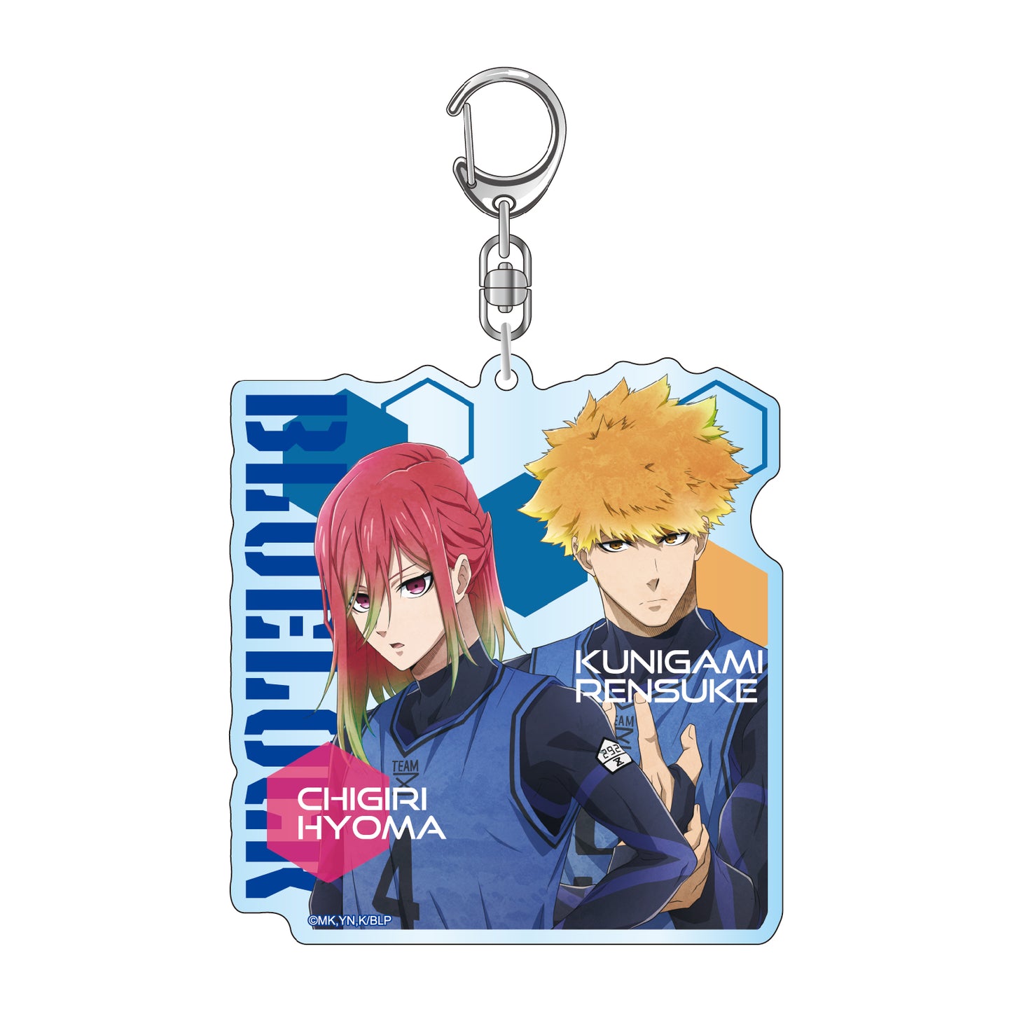 ブルーロック_アクリルキーホルダー(千切&國神)