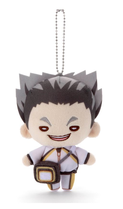 ハイキュー!!_にとたん スクールバッグボールチェーン付ぬいぐるみ 木兎光太郎