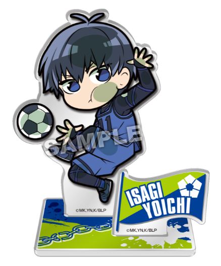 ブルーロック_ぴた!でふぉめ アクリルスタンドぷらす潔 世一