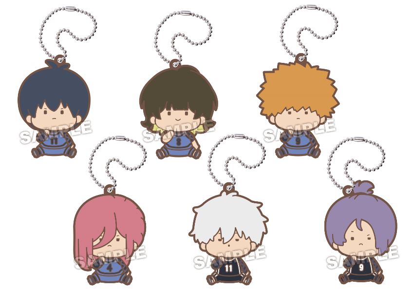 ブルーロック_ちゃびちゃび ラバーキーホルダー 1BOX