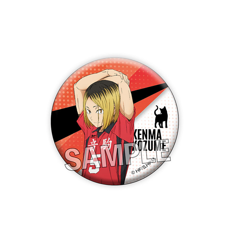 ハイキュー!!_ギラギラ缶バッジ 孤爪研磨