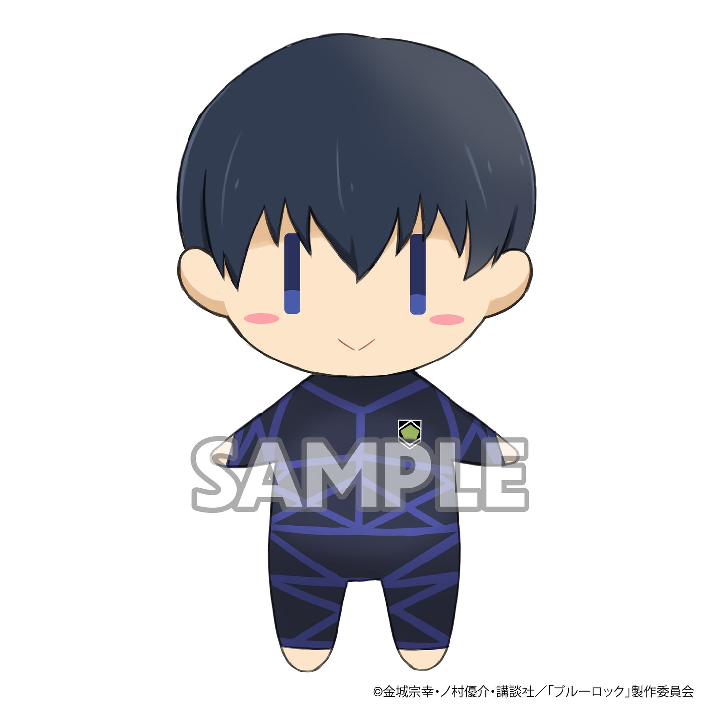 ブルーロック_ゆるりんぬいぐるみ 潔世一