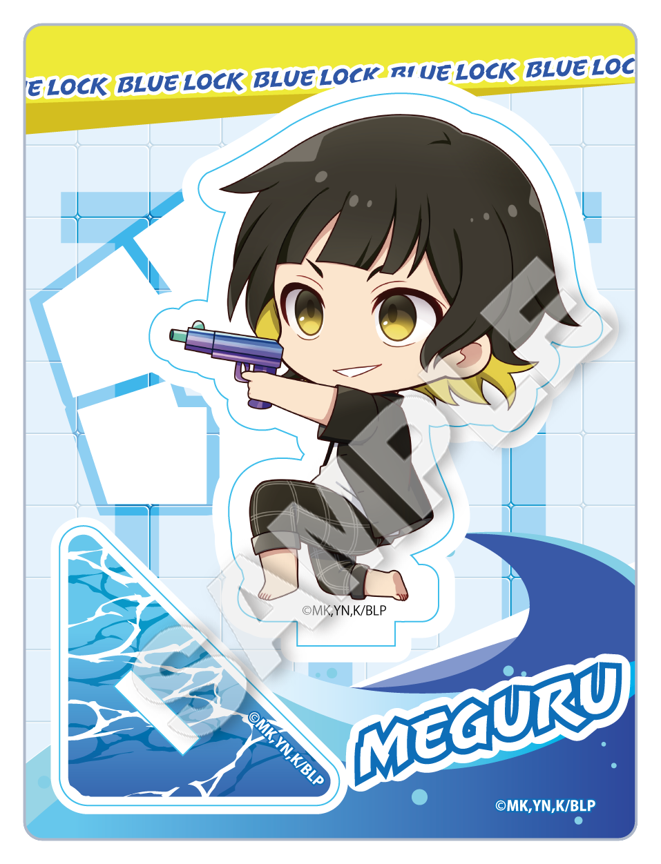 ブルーロック_ミニキャラスタンド プール掃除 Ver. 蜂楽廻