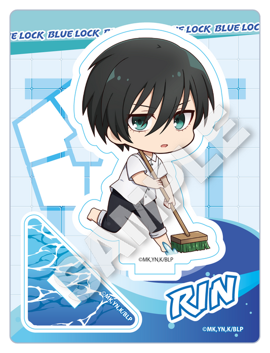 ブルーロック_ミニキャラスタンド プール掃除 Ver. 糸師凛