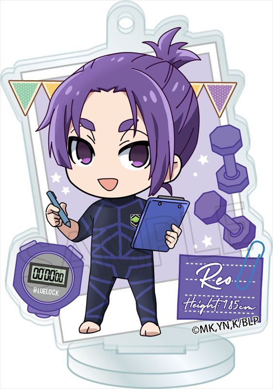 ブルーロック_とじコレ トレーニング アクリルキーチェーン 1BOX