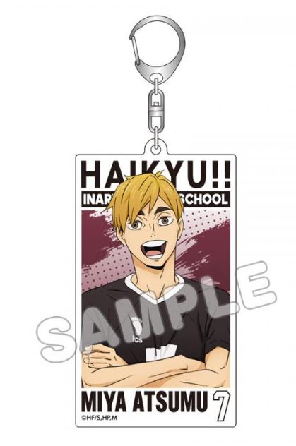 ハイキュー!!_アクリルBIGタグキーホルダー/宮侑