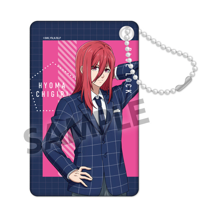 ブルーロック_描き下ろしパスケース 千切豹馬 スーツ ver.