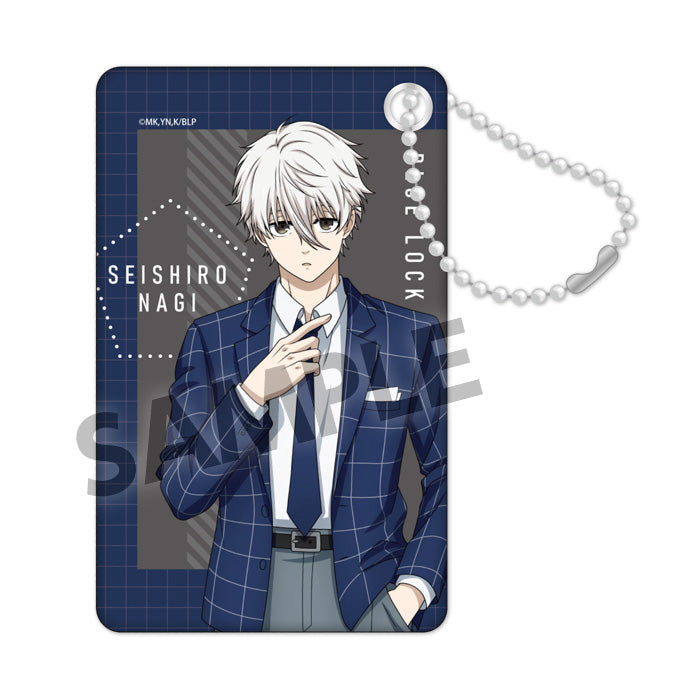 ブルーロック_描き下ろしパスケース 凪 誠士郎 スーツ ver.