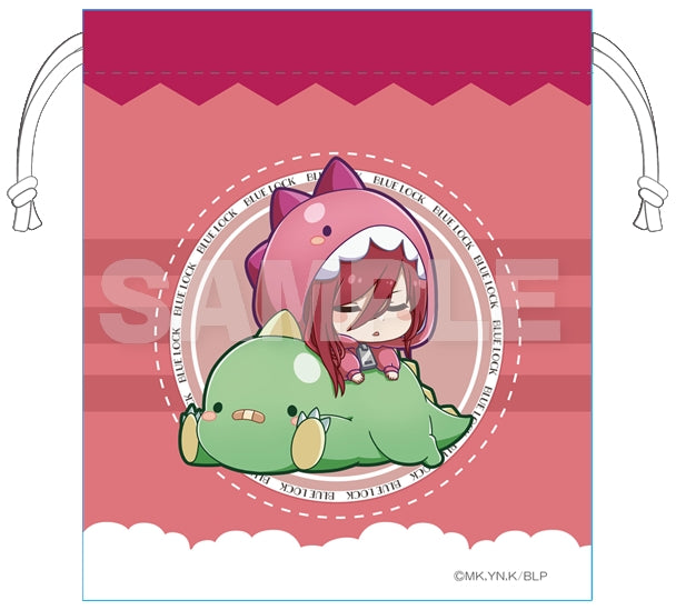 ブルーロック_ミニ巾着 ぎゃおコレ ver. 千切豹馬